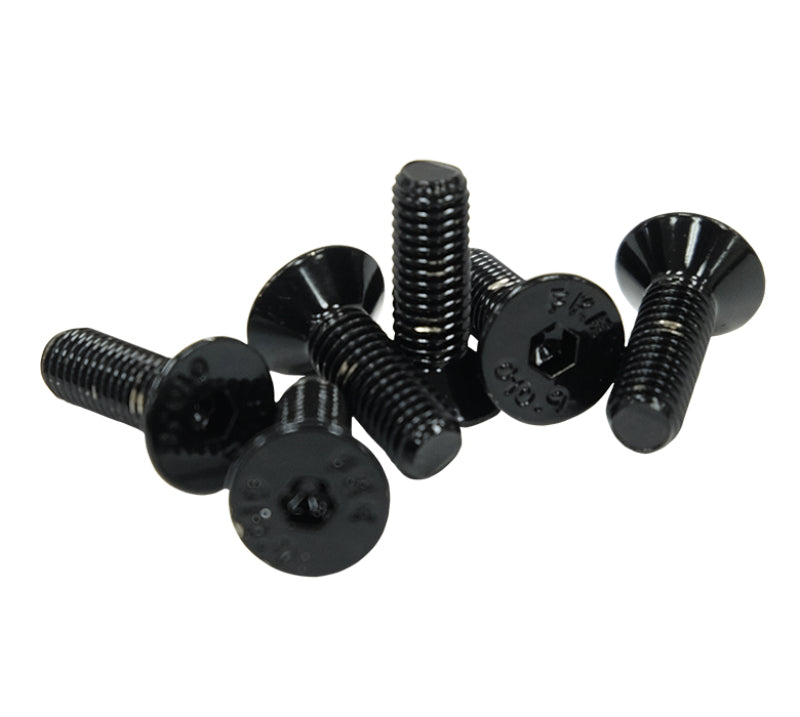 NRG Steering Wheel Screw Upgrade Kit (Conical) - Black Steering Wheels NRG