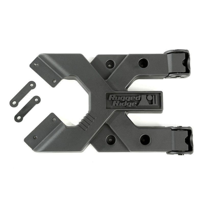Rugged Ridge Spartacus HD Tire Carrier Hinge Casting 07-18 Jeep Wrangler JK Spare Tire Carriers Rugged Ridge