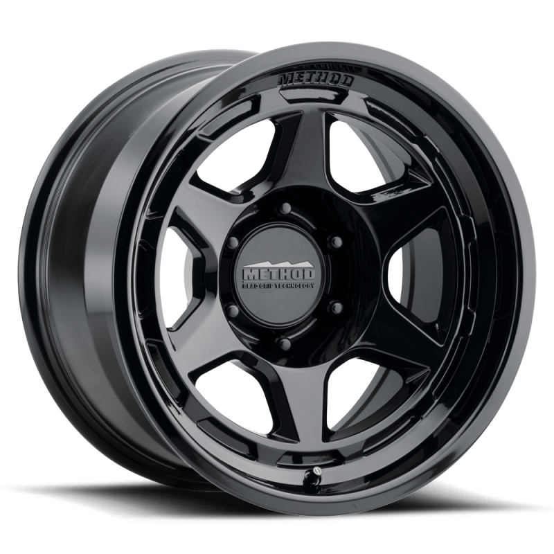 Method MR708 17x9 / -38mm Offset / 6x5.5 / 106.25mm Bore - Gloss Black Wheel Wheels - Cast Method Wheels