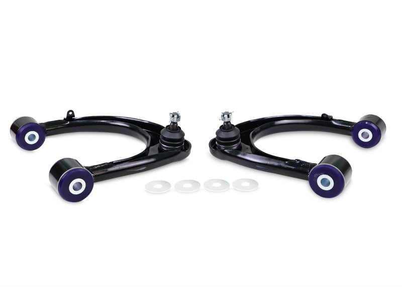 Superpro 08-21 Toyota Land Cruiser Front Upper Control Arm Set Control Arms Superpro