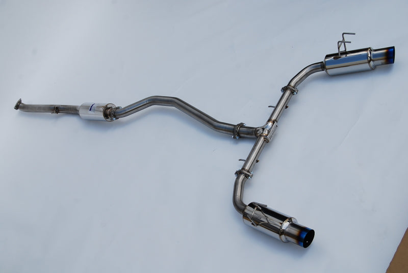 Invidia 2022+ Honda Civic Si (1.5T) 70mm N1 Cat Back Exhaust - Burnt TI Tips Catback Invidia