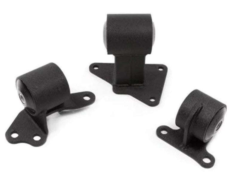 Innovative 90-93 Accord F-Series Black Steel Mounts 95A Bushings (Auto Trans) Engine Mounts Innovative Mounts