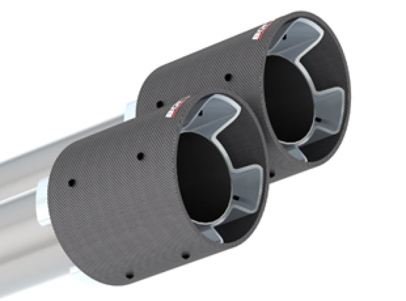 Borla 2020 Ford GT500 5.2L AT 3in ATAK CatBack Exhaust w/ Carbon Fiber Tips Catback Borla