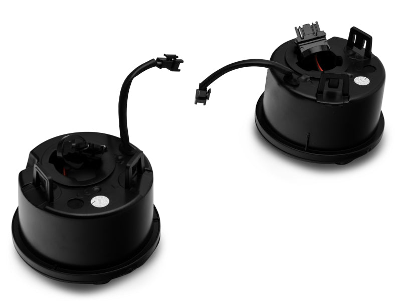 Raxiom 07-18 Jeep Wrangler JK Axial Series LED Front Turn Signals (Smoked) Headlights Raxiom