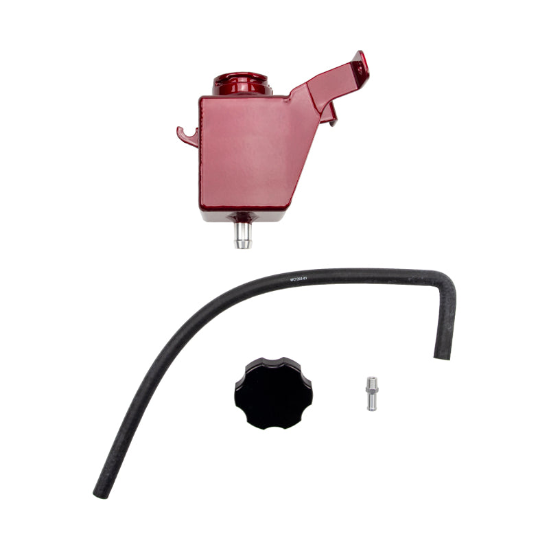 Wehrli 20-24 Duramax L5P Auxiliary Coolant Tank Kit - WCFab Red Coolant Reservoirs Wehrli