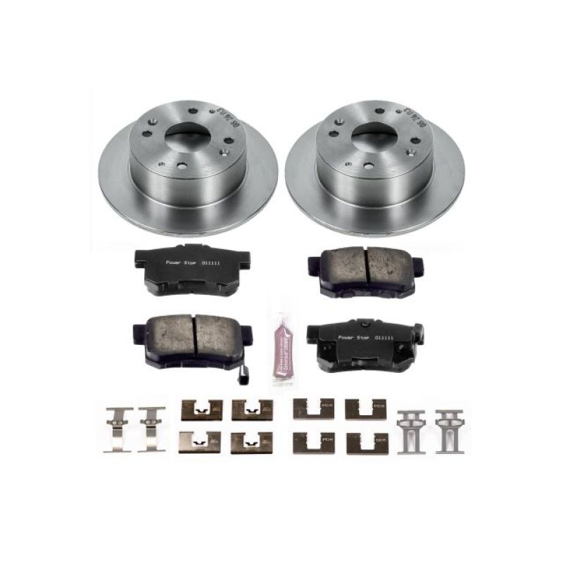 Power Stop 95-98 Acura TL Rear Autospecialty Brake Kit Brake Kits - OE PowerStop