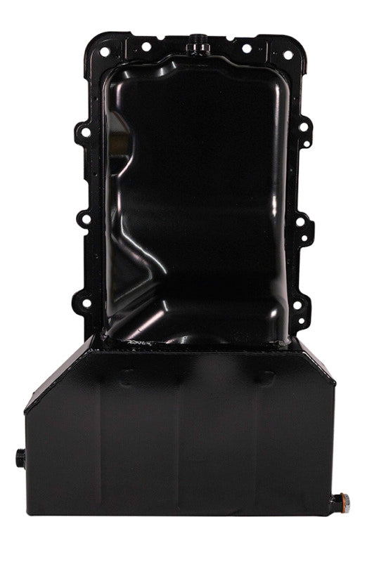 Moroso Ford 4.6/5.4L (w/Rear Sump) Kicked Out Wet Sump 7qt 6.5in Steel Oil Pan Oil Pans Moroso