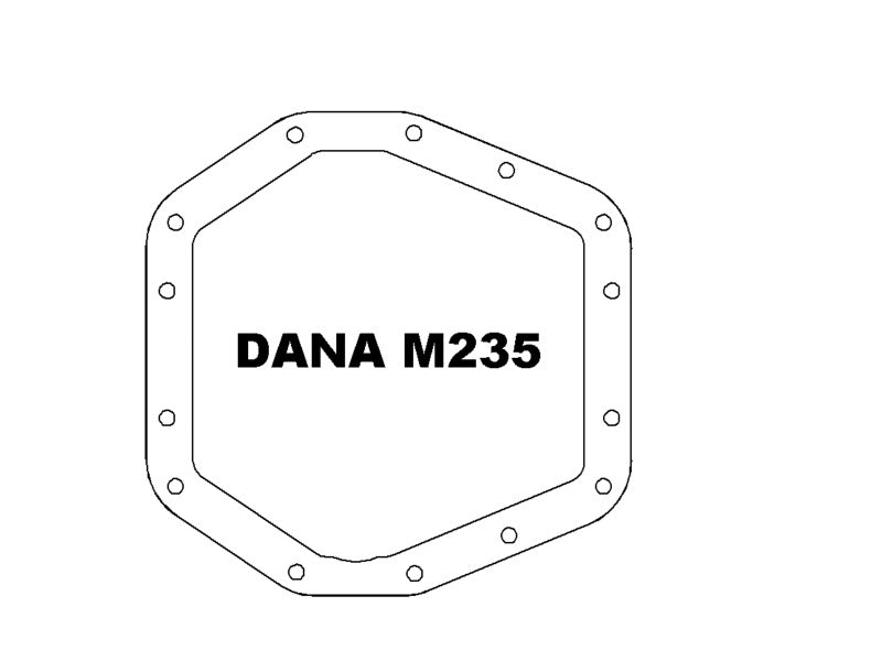 aFe POWER Pro Series Front Diff Cover Black w/ Machined Fins Ford F-250/350 23-26 (Dana M235) Diff Covers aFe