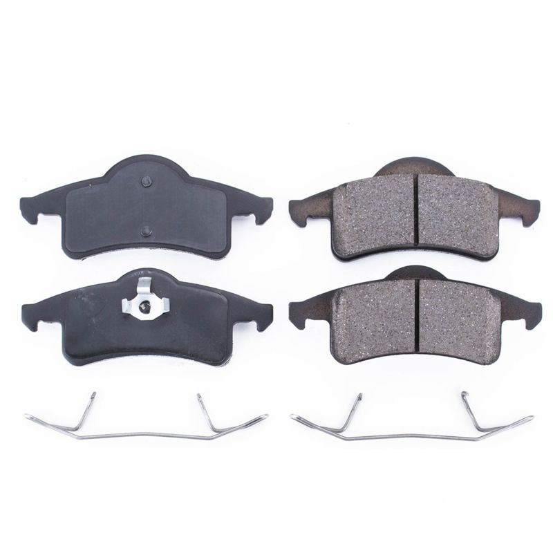 Power Stop 99-04 Jeep Grand Cherokee Rear Z17 Evolution Ceramic Brake Pads w/Hardware Brake Pads - OE PowerStop