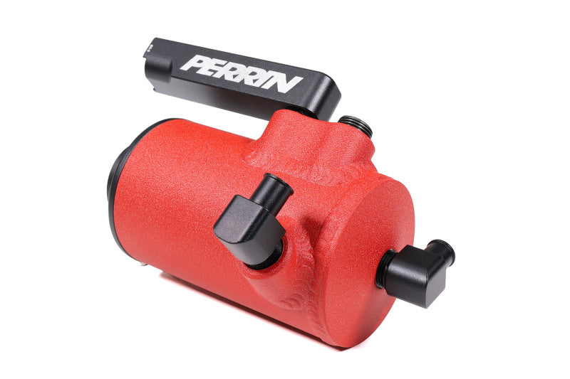 PERRIN 22-24 Subaru WRX Air Oil Separator - Red Oil Separators Perrin Performance
