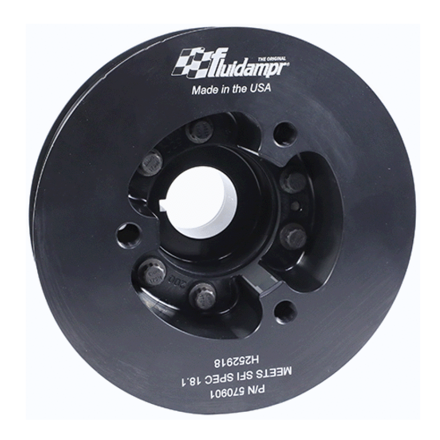 Fluidampr 09-21 Nissan GT-R R35 VR38DETT Steel Internally Balanced Damper Crankshaft Dampers Fluidampr