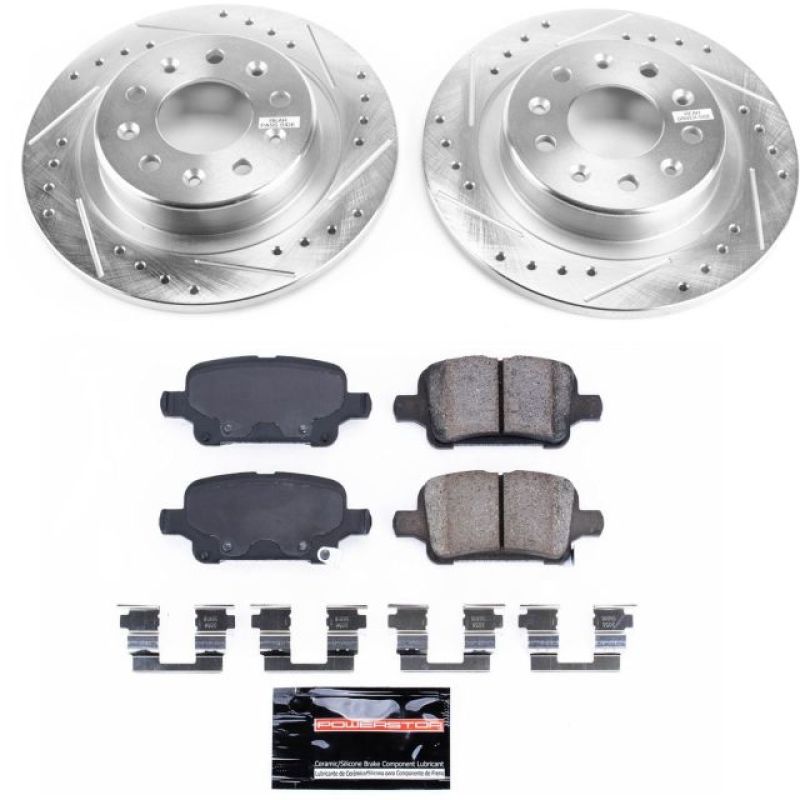 Power Stop 17-19 Buick LaCrosse Rear Z23 Evolution Sport Brake Kit Brake Kits - Performance D&S PowerStop