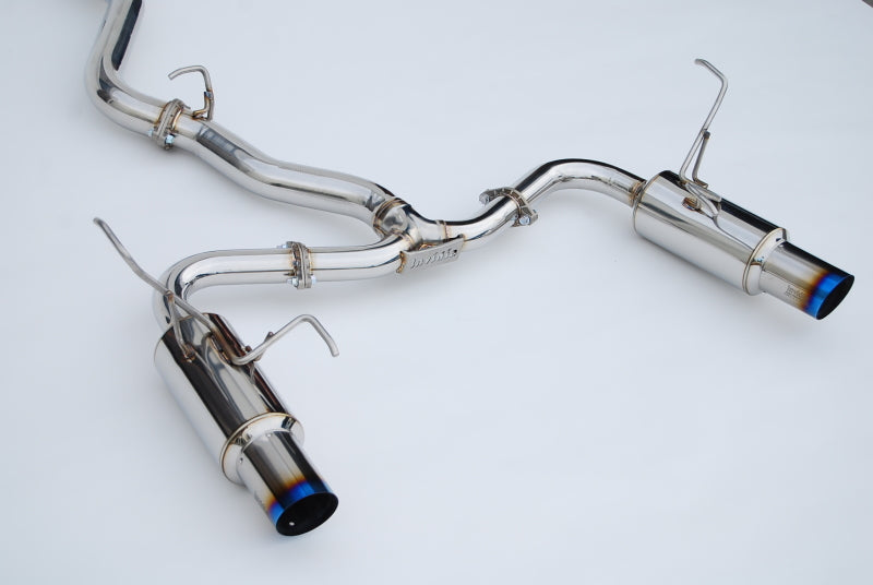 Invidia 2022+ Subaru WRX N1 Twin Outlet Single Layer Tip Cat-Back Exhaust Catback Invidia
