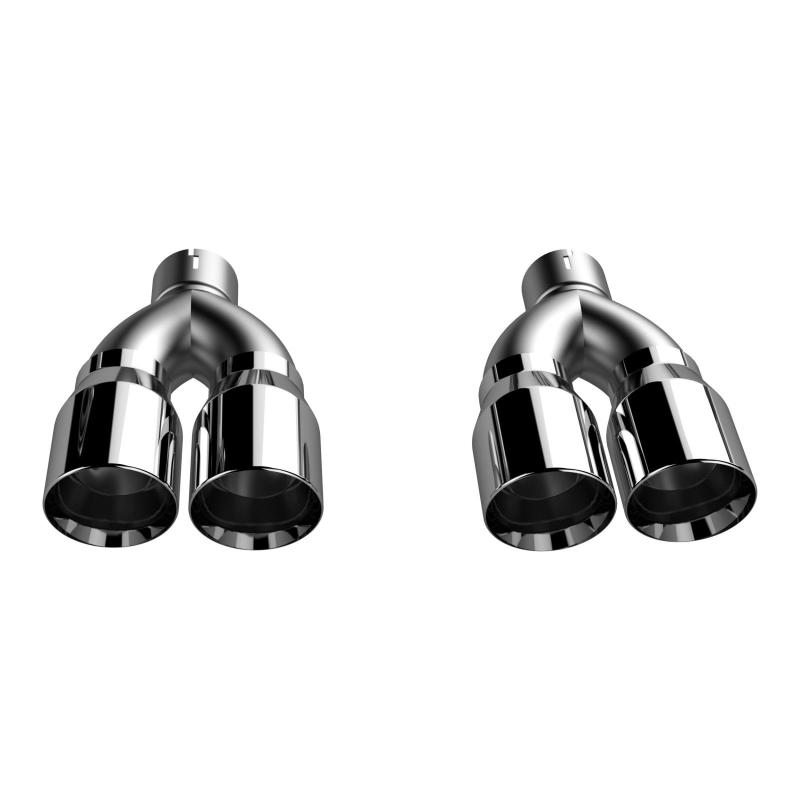 2015-2023 Dodge Challenger QTP Quad Tip Adapter Tips QTP