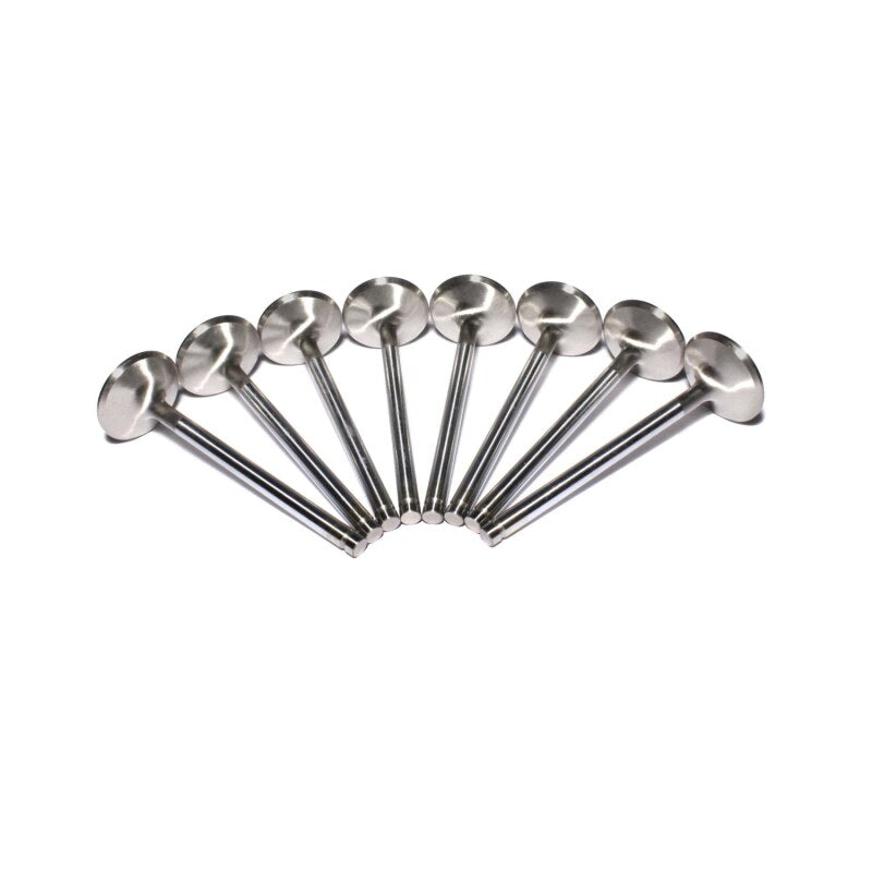 Comp Cams Valve Set, Exhaust 8Mm 1.550In Head Stainless 4.920In Oal Engine Hardware COMP Cams