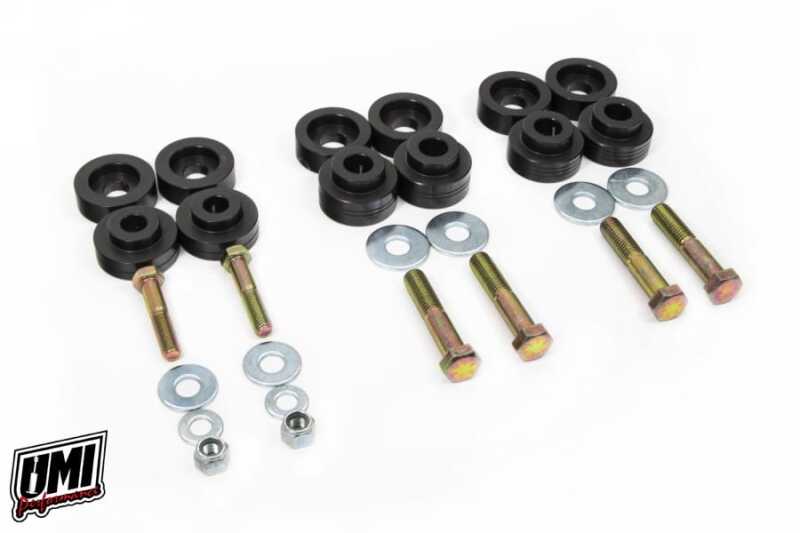 UMI Performance 70-81 GM F-Body Aluminum Body Mount Kit Hardware Kits - Other UMI Performance
