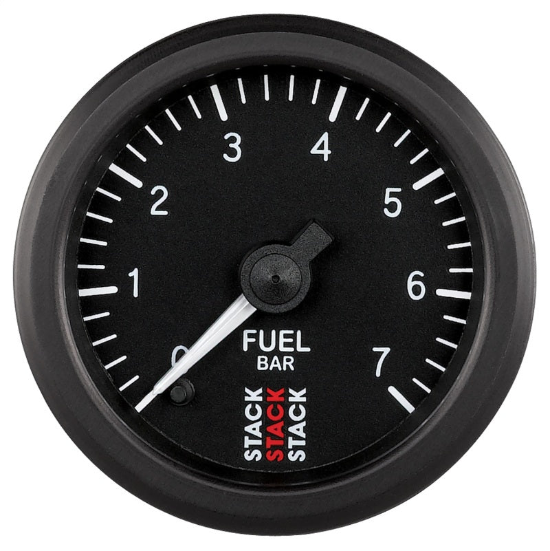 Autometer Stack 52mm 0-7 Bar M10 Male Pro Stepper Motor Fuel Pressure Gauge - Black Gauges AutoMeter