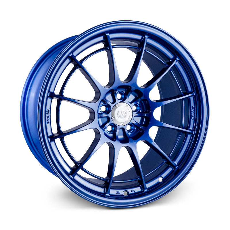 Enkei NT03+M 18x9.5 5x114.3 40mm Offset 72.6mm Bore Victory Blue Wheel G35/350z (MOQ 40) Wheels - Cast Enkei