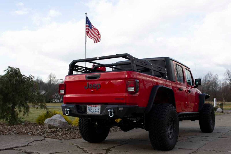 Fishbone Offroad 2020+ Jeep Gladiator Gladiator Mako Rear Bumper Bumpers - Steel Fishbone Offroad