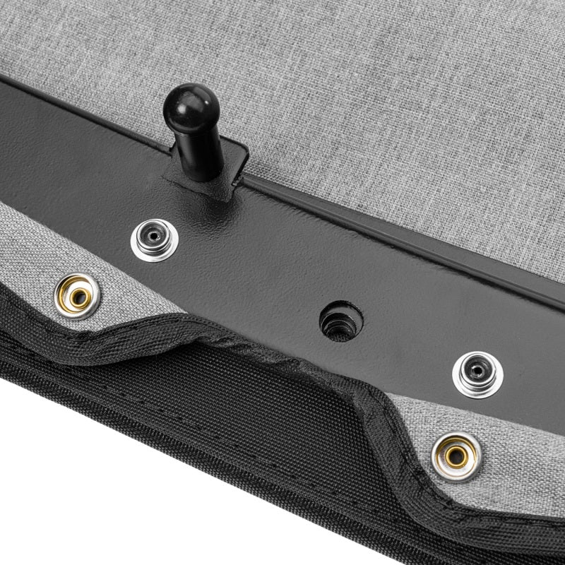 Rugged Ridge Savannah Brief Top Diamond Black 10-18 Jeep Wrangler JL 2-Door Soft Tops Rugged Ridge