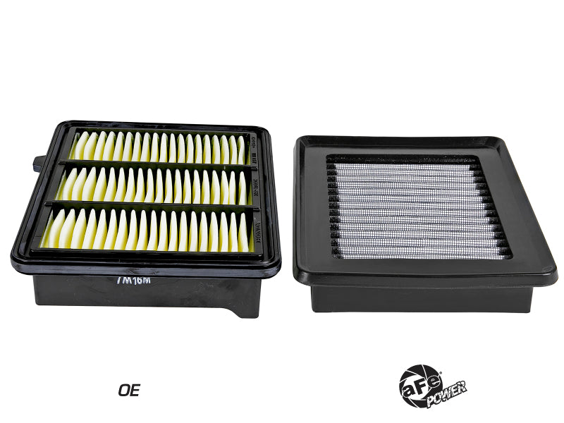 aFe MagnumFLOW Pro DRY S OE Replacement Filter Cadillac CTS-V 09-15 V8-6.2L (SC) Air Filters - Direct Fit aFe