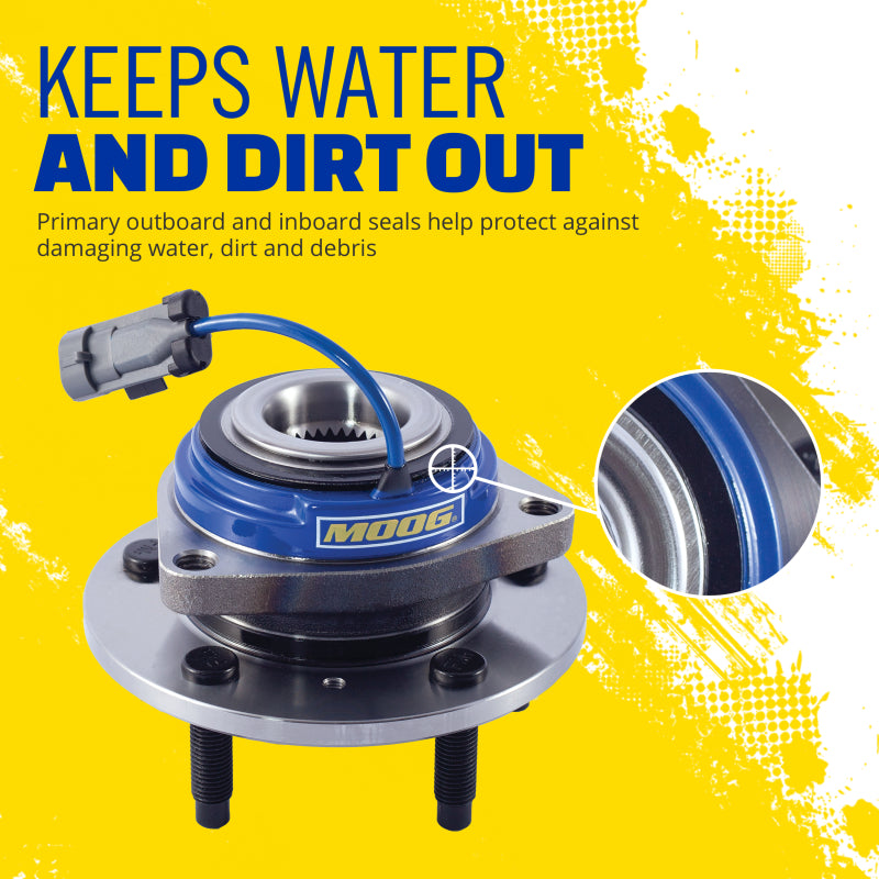 MOOG 2017 Ford F-250 Super Duty Front Hub Assembly Wheel Hubs Moog