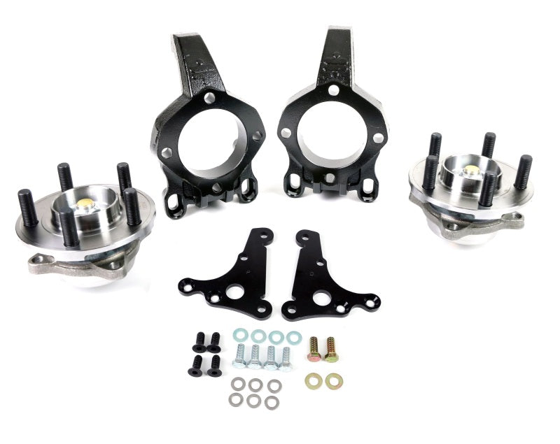 Ridetech 64-66 Ford Mustang TruTurn Front Suspension Package w/Hub Spindles Steering Racks Ridetech