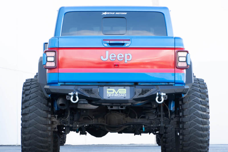 DV8 Offroad 20-23 Jeep Gladiator JT Spec Series Rear Bumper Bumpers - Steel DV8 Offroad
