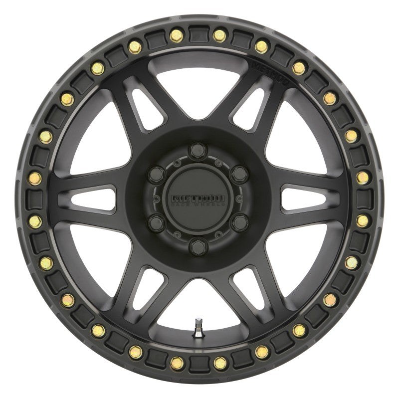 Method MR106 Beadlock 17x9 -44mm Offset 5x5 71.5mm CB Matte Black w/BH-H24125 Wheel Wheels - Cast Method Wheels