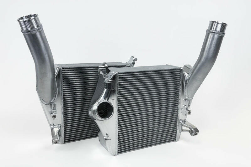 CSF 2020+ Audi SQ7 / SQ8 High Performance Intercooler System - Raw Aluminum Intercoolers CSF