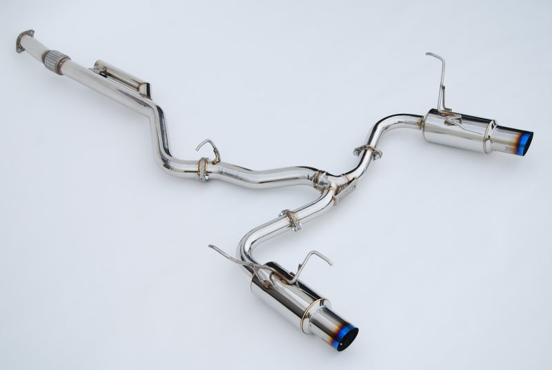 Invidia 2022+ Subaru WRX N1 Twin Outlet Single Layer Tip Cat-Back Exhaust Catback Invidia