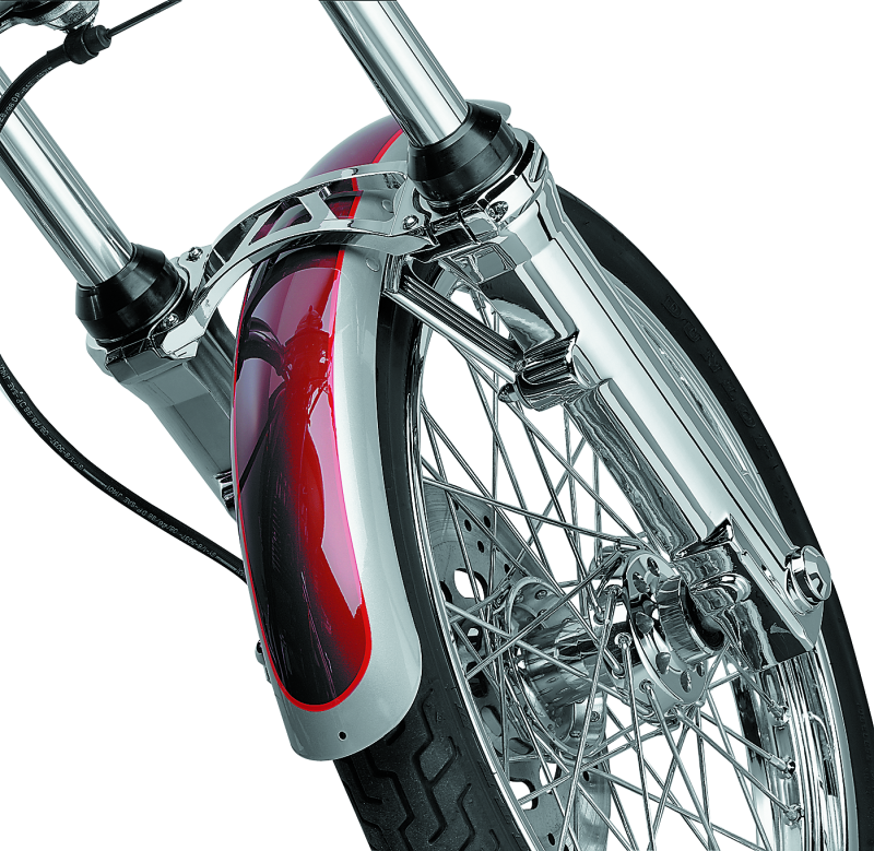 Kuryakyn Fork Skins For 04-Up XL Chrome Exterior Trim Kuryakyn