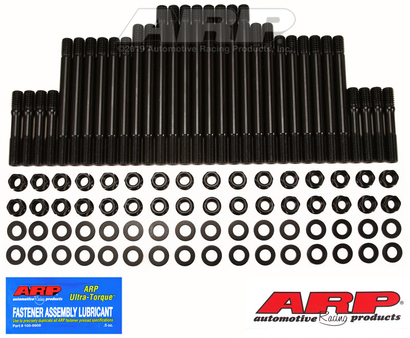 ARP BB Chevy w/Edelbrock Victor undercut head stud kit Head Stud & Bolt Kits ARP