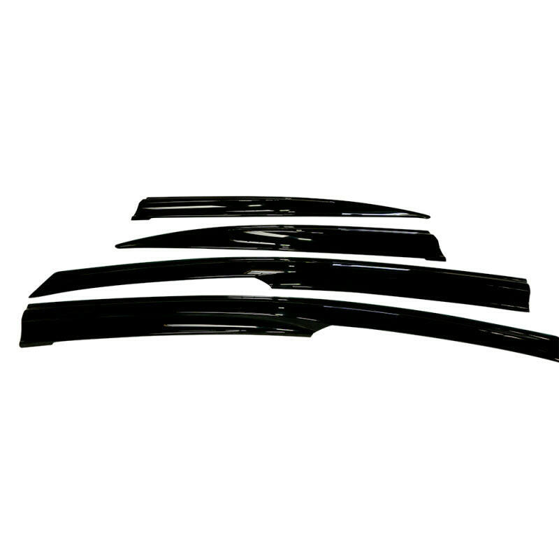 BLOX Racing 06-11 Honda Civic Door Sun Visors MU Type Smoked Acrylic 4pcs Wind Deflectors BLOX Racing