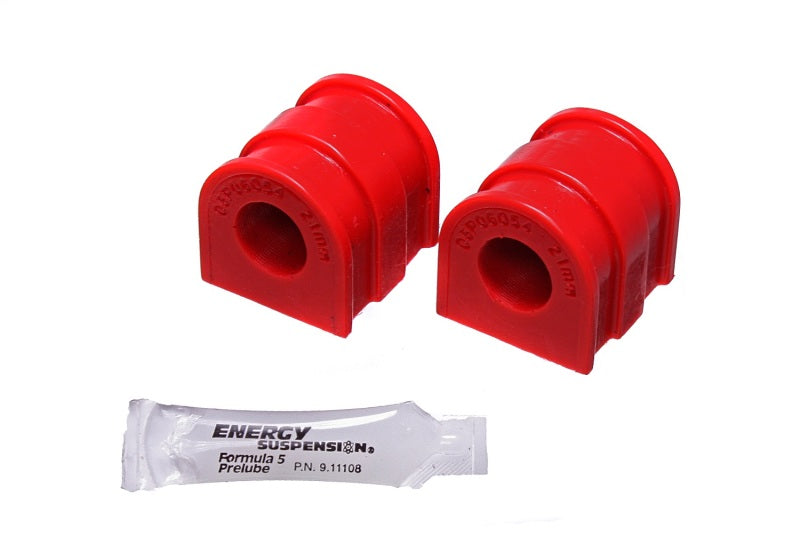 Energy Suspension 06-12 VW GTI / 10-14 VW Golf (Base) Red 21.7mm Rear Sway Bar Bushing Set Bushing Kits Energy Suspension