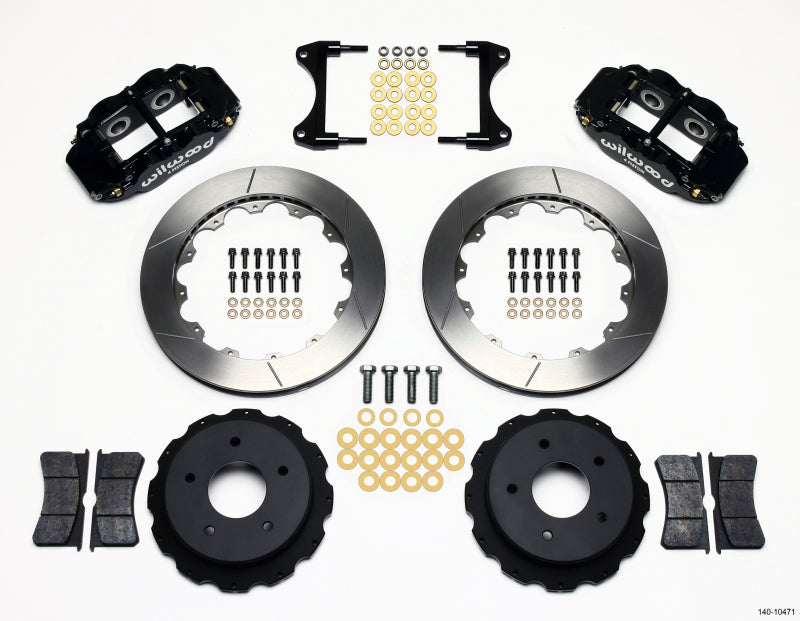 Wilwood Narrow Superlite 4R Rear Kit 12.88in 65-82 Corvette C2/C3 Big Brake Kits Wilwood