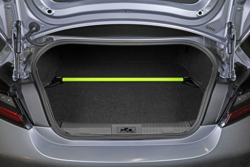 PERRIN 13-25 BRZ/FR-S/86/GR86 Rear Shock Tower Brace - Neon Yellow Strut Bars Perrin Performance