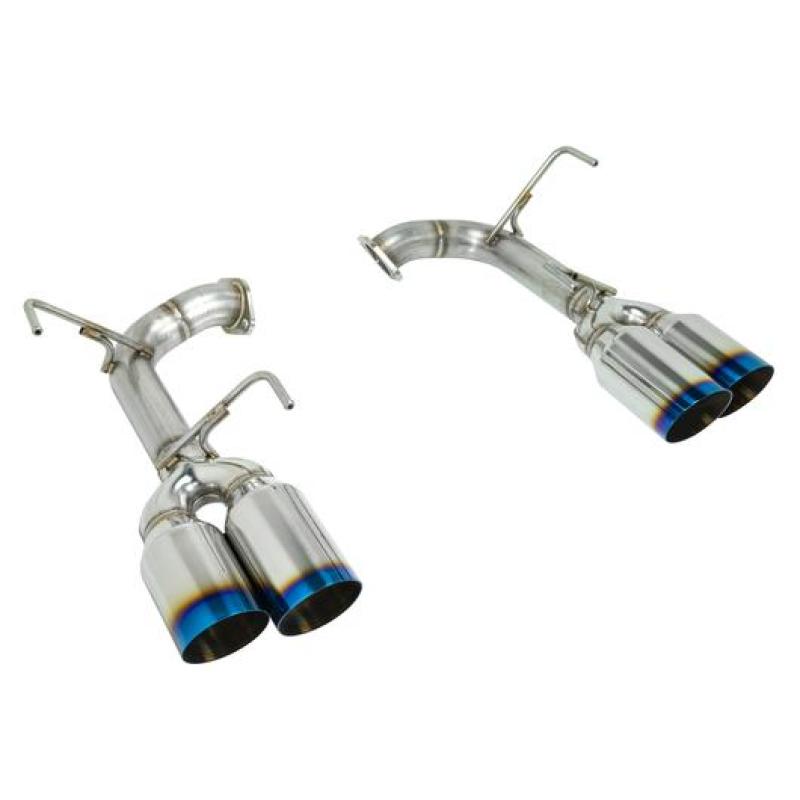 Remark Subaru WRX STi VA Axle Back Exhaust w/ Stainless Single Wall Tip - 4 Inch Version Axle Back Remark