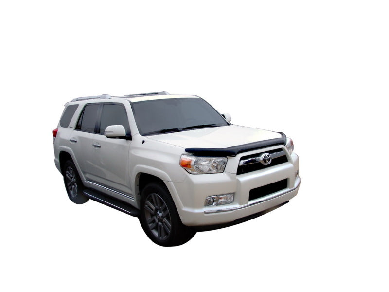 AVS 10-18 Toyota 4Runner High Profile Bugflector II Hood Shield - Smoke Stone/Bug Deflectors AVS