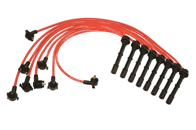 Ford Racing 9mm Spark Plug Wire Sets - Red Spark Plug Wire Sets Ford Racing