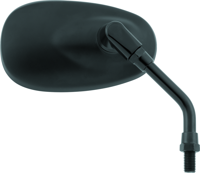BikeMaster Mini Mirror 10mm - Each - Matte Black Side Mirrors BikeMaster