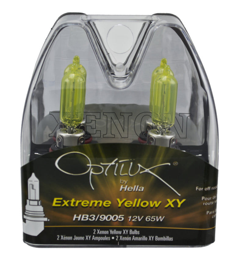 Hella Optilux HB3 9005 12V/65W XY Xenon Yellow Bulb Bulbs Hella