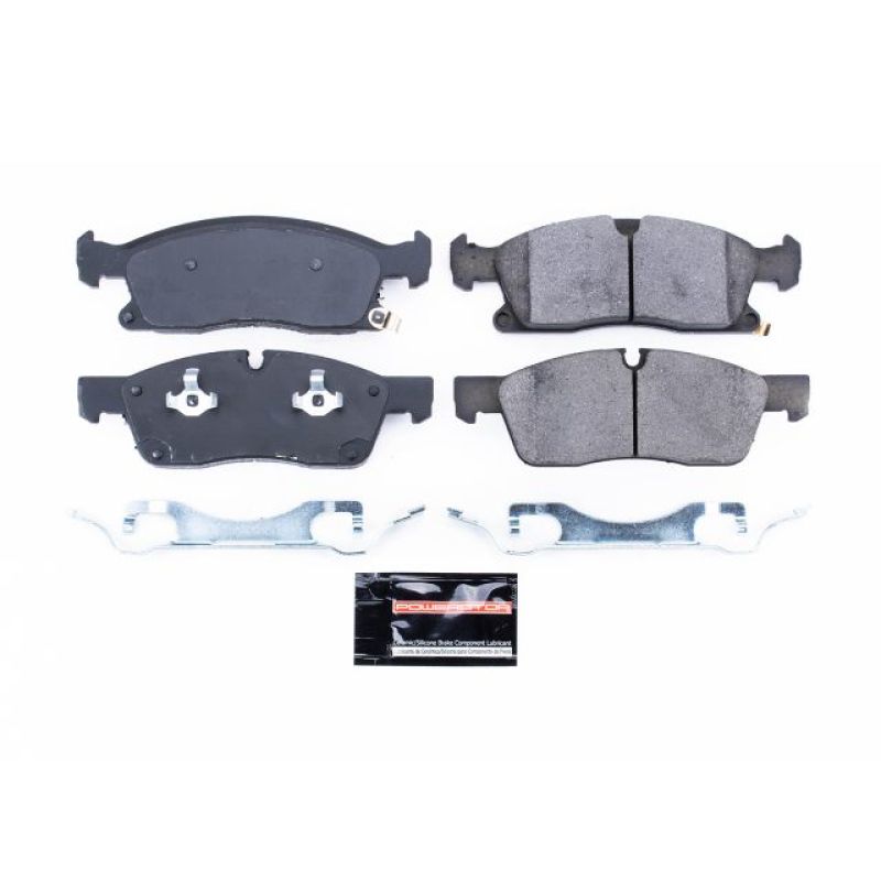 Power Stop 2017 Dodge Durango Front Z23 Evolution Sport Brake Pads w/Hardware Brake Pads - Performance PowerStop