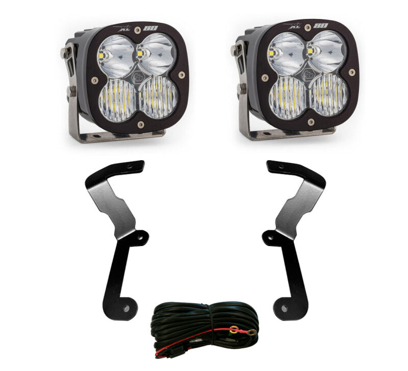 Baja Designs 2019+ Sierra 1500 XL80 A-Pillar Light Kit Light Mounts Baja Designs