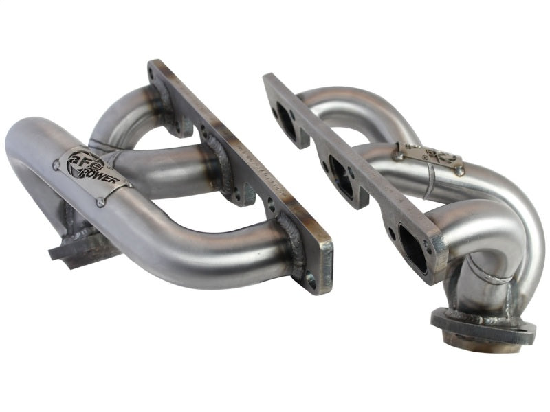 aFe Twisted Steel Header SS-409 HDR Jeep Wrangler JK 07-11 V6 3.8L Headers & Manifolds aFe