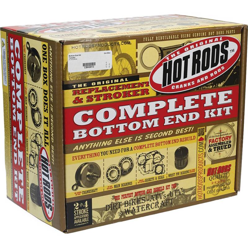 Hot Rods 98-00 Yamaha YZ 125 125cc Bottom End Kit Gasket Kits Hot Rods