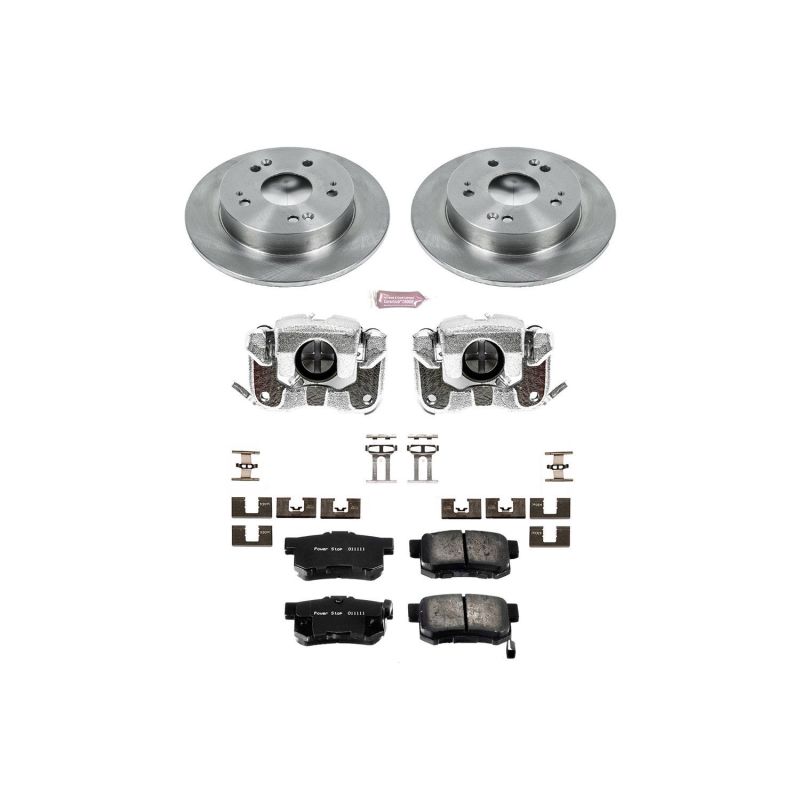 Power Stop 13-15 Acura ILX Rear Autospecialty Brake Kit w/Calipers Brake Kits - OE PowerStop