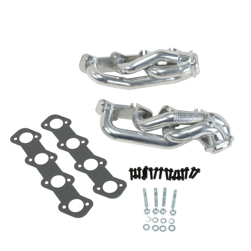 BBK 97-03 Ford F Series Truck 4.6 Shorty Tuned Length Exhaust Headers - 1-5/8 Silver Ceramic Headers & Manifolds BBK