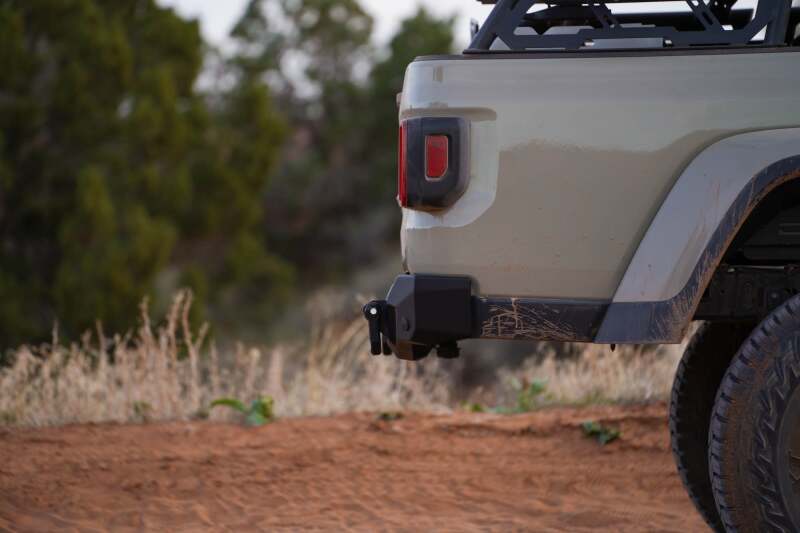DV8 Offroad 20-23 Jeep Gladiator JT MTO Series Rear Bumper Bumpers - Steel DV8 Offroad