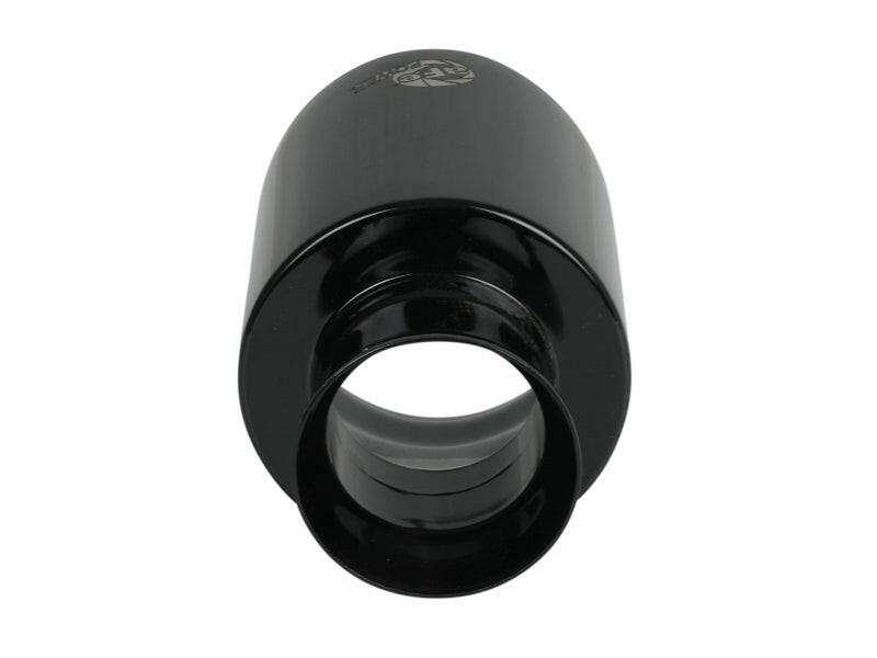 aFe MACH Force-XP 4-1/2in Black OE Replacement Exhaust Tips - 15-19 Dodge Charger/Hellcat Tips aFe
